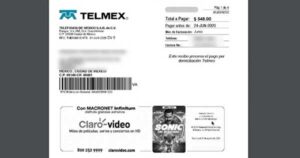 Descargar e Imprimir recibo Telmex PDF [ con y sin cuenta ]